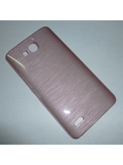 Θήκη Πλαστικό Πίσω Κάλυμμα για Huawei Honor 3X G750 Ρόζ (OEM)