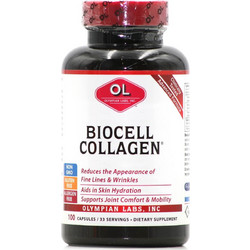 Olympian Labs Biocell Collagen 500mg με Υαλουρονικό Οξύ 100 Κάψουλες