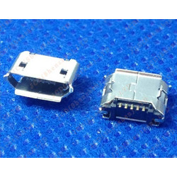 Micro usb 5 Small Pin B SMT plug jack socket connector - Type A (OEM)
