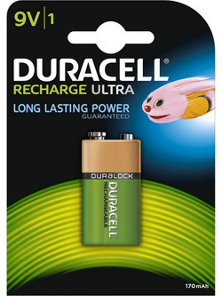 Duracell Rechargeable 9V 170mAh 1τμχ