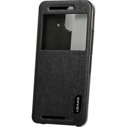 Θήκη USAMS Flip Merry Series Preview για HTC One (E8) Ace Μαύρο (6958444910789)