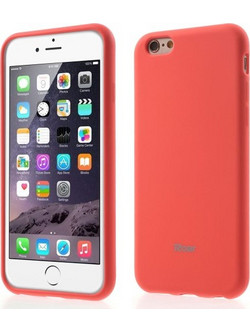 ROAR KOREA Θήκη Σιλικόνης TPU Ματ για iPhone 6s Plus / 6 Plus - Πορτοκαλί