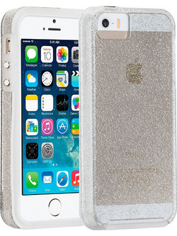 Case-Mate θήκη Naked Tough SHEER Glam για Apple iPhone 5 5S SE - ΔΙΑΦΑΝΟ ΧΡΥΣΟ - CM034268