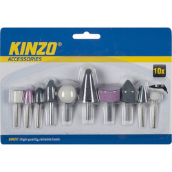 KINZO Mounted stoned set 10pcs ass