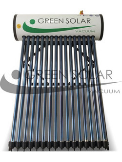 Green Solar GS S120 1.2m² Inox Τριπλής Ενέργειας