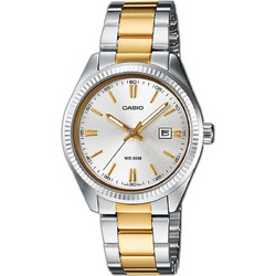 Casio Ανδρικό Ρολόι με Χρυσό Μεταλλικό Μπρασελέ MTP-1302PSG-7AVEF