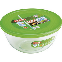 Pyrex Μπολ Ανάμειξης με Καπάκι Στρογγυλό 2Lt (333180)