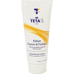 Teta's Lab Κρέμα Χεριών & Ποδιών Ενυδατική Κρέμα Ποδιών 200ml