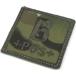 King Arms Cube Blood Type Patch - MC - B