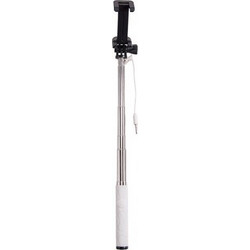 MONOPOD SELFIE STICK ΜΕ ΚΑΛΩΔΙΟ SF127 ΛΕΥΚΟ