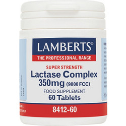 Lamberts Lactase Complex 350mg 60 Ταμπλέτες