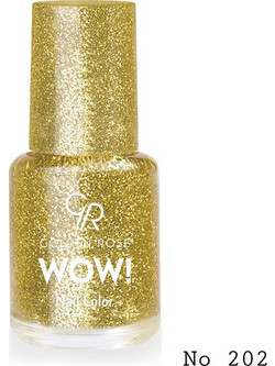 Golden Rose Wow! 202 Gloss Βερνίκι Νυχιών 6ml
