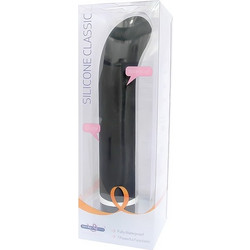 Seven Creations Silicone Classic Δονητής G-Spot 19cm Μαύρος