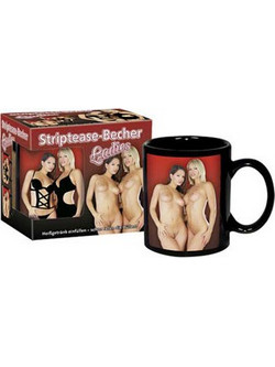 HUMOR STRIPTEASE LADIES MUG