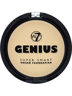 W7 Genius Super Smart Sand Beige Cream Foundation 6gr