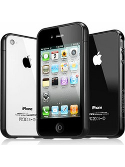 VOLTE-TEL ΘΗΚΗ IPHONE 4G/4S BUMPER 2 PCS + SCREEN PROTECTOR BLACK ALL VOLTE-TEL