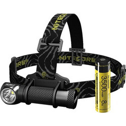 Nitecore HC33 Φακός Κεφαλής Εργασίας Μπαταρίας Led Αδιάβροχος IP68 1800lm