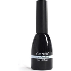 Canni No Wipe Top Coat Ημιμόνιμο Βερνίκι Νυχιών 15ml