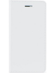 Θήκη OEM Magnet για Huawei P20 Lite Flip Cover Synthetic Leather White