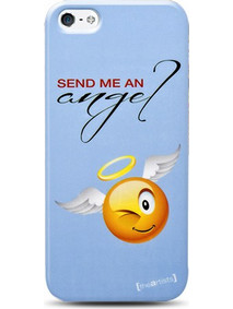 Θήκη The Artists Sent me an Angel Apple για iPhone 5, 5S Back cover Blue