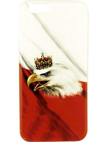 Θήκη OEM Patriotic για Apple iPhone 6, 6S Back Cover TPU 0.3mm transparent Red/White