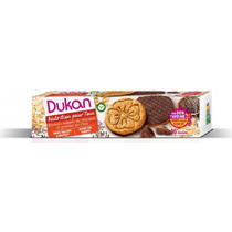 Dukan Expert Μπισκότα Βρώμης Dukan με Επικάλυψη Σοκολάτας & Σπόρους Chia, 160 gr