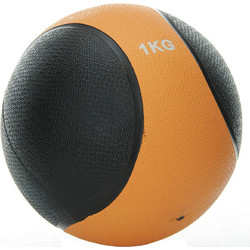 Medicine Ball - 1 kg Black / Orange
