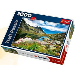 Puzzle Trefl Starolesnianski Pond, Tatras Slovakia 3000 Κομμάτια