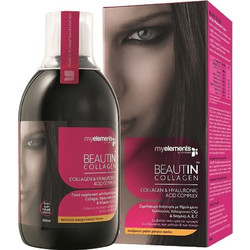My Elements Beautin Collagen Mάνγκο Πεπόνι με Υαλουρονικό Οξύ Βιταμίνη C & Μαγνήσιο 500ml