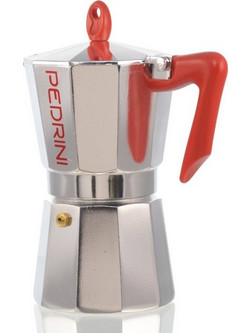 Pedrini 9082-0 Μπρίκι Espresso 2Cups Πορτοκαλί