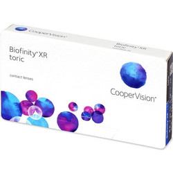 Cooper Vision Biofinity XR Τoric Μηνιαίοι Φακοί Επαφής Αστιγματικοί Σιλικόνης Υδρογέλης 3τμχ
