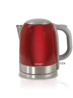 Gruppe EKS17159C Ανοξείδωτος Βραστήρας 1.7lt 1850W Κόκκινος