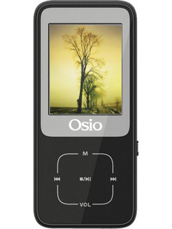 Osio SRM-8380 MP3 Player 8GB με Οθόνη 1.8" με Ραδιόφωνο Μαύρο