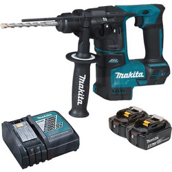 Makita DHR171RTJ Κρουστικό Σκαπτικό Πιστολέτο Μπαταρίας 18V με 2 Μπαταρίες και SDS Plus