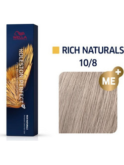 Wella Koleston Perfect Me+ Rich Naturals 10/8 Κατάξανθο Περλέ Μόνιμη Βαφή Μαλλιών 60ml