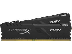 Kingston HyperX Fury 16GB (2X8GB) DDR4 RAM 2666MHz Black