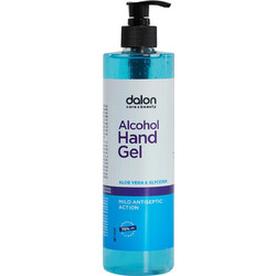 Dalon Dainty Alcohol Hand Gel Pump Αντισηπτικό Gel Χεριών με Αντλία 500ml