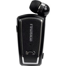 Fineblue F-V3 Ακουστικό Bluetooth In Ear Πέτου Black