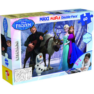 Παιδικό Puzzle Lisciani Giochi Maxi Double Face Disney Frozen 60 Κομμάτια C02G0560077