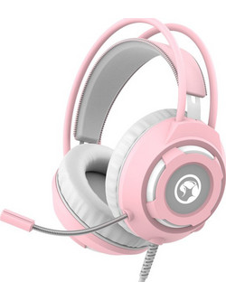 Marvo HG8936 Gaming Headset Over Ear Pink White