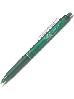 Pilot FriXion Clicker Στυλό Gel που Σβήνει 0.7mm Πράσινο
