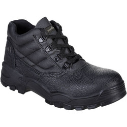 Portwest FW10 Steelite Μποτάκια Ασφαλείας S1P Μαύρα