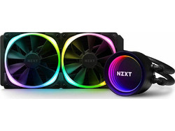 NZXT Kraken X53 Υδρόψυξη CPU 120mm RGB για Socket 115x / 1366 / 2011 / 2066 / 2011-3 / AM4 / TR4 / 1200 / sTRX4