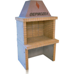 Thermozel Delta B221 Χτιστή Ψησταριά 130x82x204cm