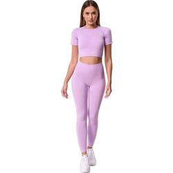 Superstacy Γυναικείο Κολάν Μακρύ Ψηλόμεσο Μωβ SS-3102-49
