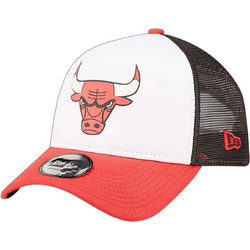 New Era Adult Team Colour Block Chicago Bulls Ανδρικό Καπέλο Jockey με Δίχτυ Snapback Υφασμάτινο Λευκό 60358076