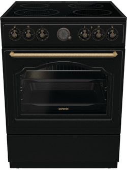 Gorenje GECS6B71CLB Κουζίνα Ηλεκτρική 71lt με Κεραμικές Εστίες 60cm
