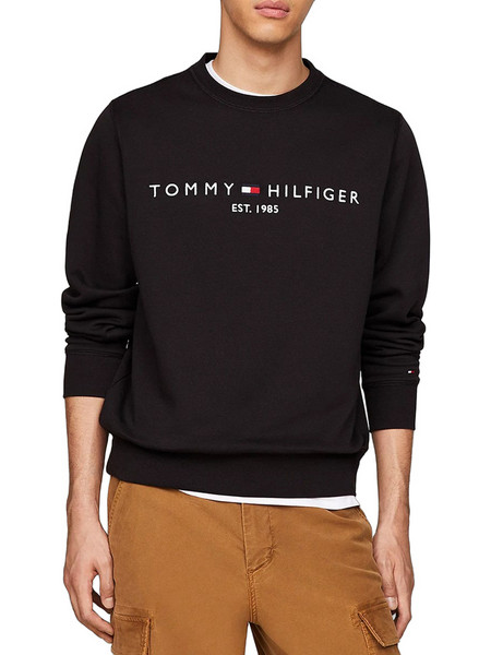 Tommy Hilfiger Ανδρικό Φούτερ Fleece Μαύρο MW0MW11596-BDS