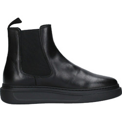 Harmont & Blaine Ανδρικά Chelsea Μποτάκια Δερμάτινα Μαύρο 3EFM232007-5030