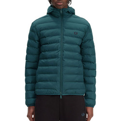 Fred Perry Ανδρικό Μπουφάν Χειμωνιάτικο Puffer Πετρόλ J4565-257